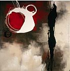 Laurie Maitland Canvas Paintings - Resonance in Red
